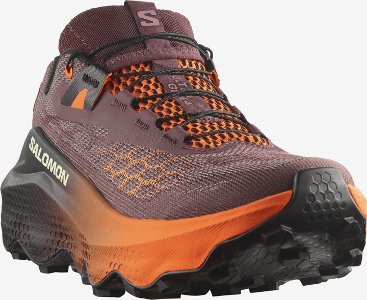 Salomon Women's Ultra Glide 4 Huckleberry / Black / Red Orange Salomon