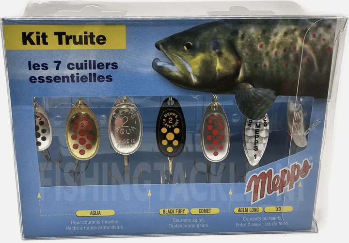 Mepps Trout Kit 7pk Mepps