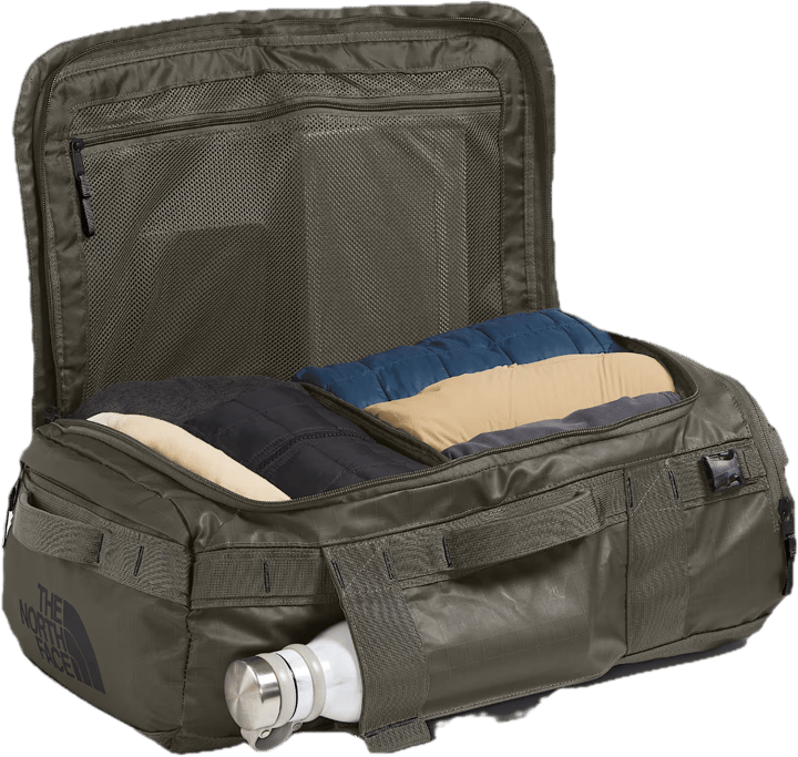 The North Face Base Camp Voyager Duffel 32 L New Taupe Green/TNF Black The North Face