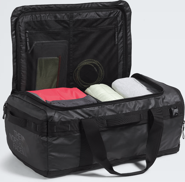 The North Face Base Camp Voyager Duffel 62l Tnf Black/asphalt Grey The North Face
