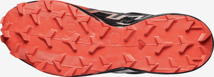 Salomon Men's Speedcross 6 GORE-TEX Black / Fiery Red / Almond Milk Salomon