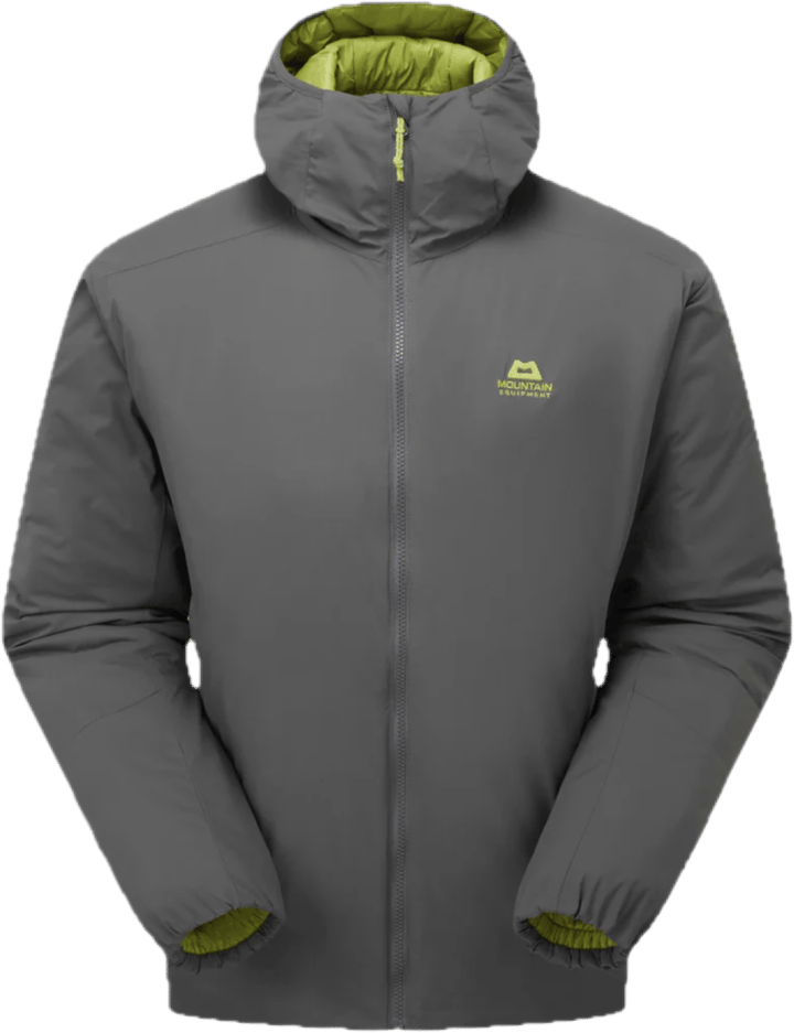 Mountain Equipment Andola Hooded Mens Jacket Anvil Grey Mountain Equipment