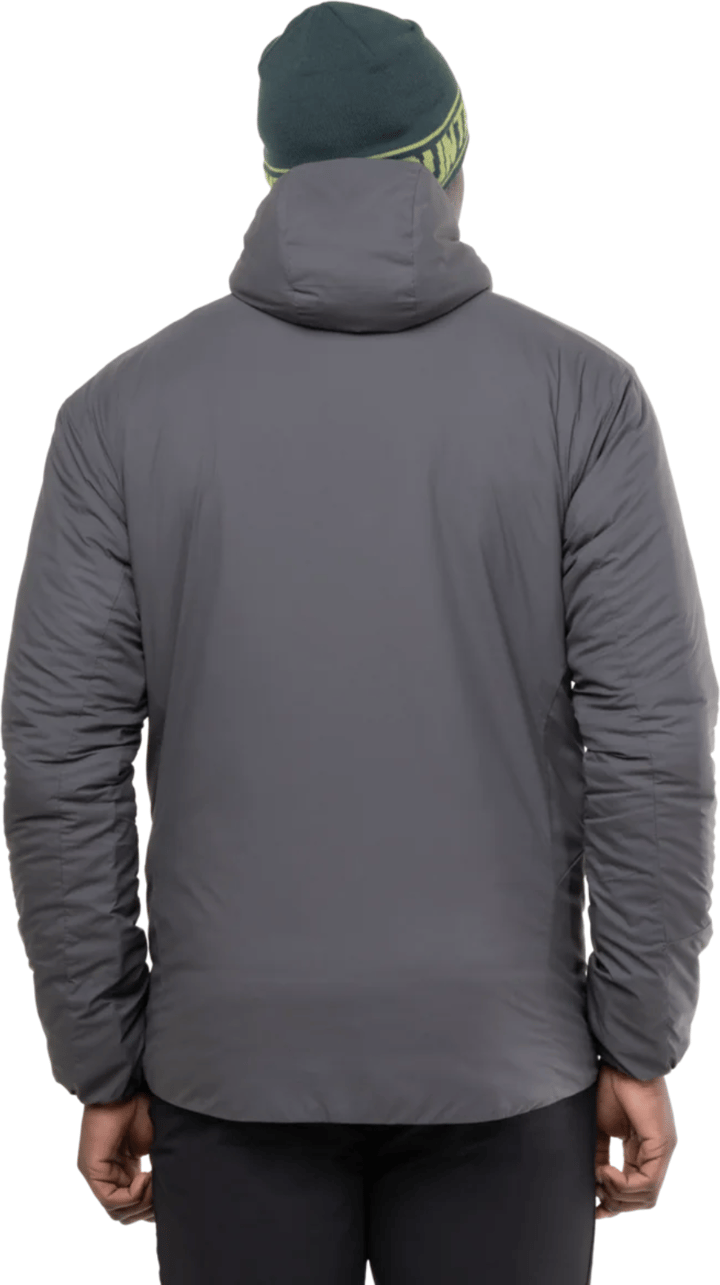 Mountain Equipment Andola Hooded Mens Jacket Anvil Grey Mountain Equipment