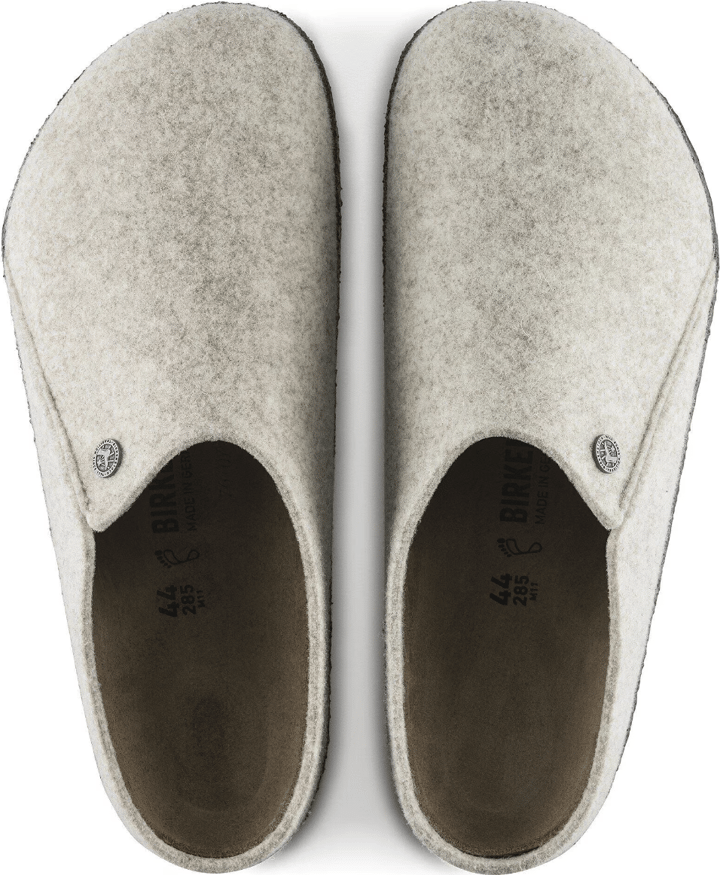 Birkenstock Zermatt Shearling Wool Felt Eggnog Narrow Birkenstock