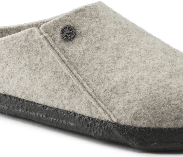 Birkenstock Zermatt Shearling Wool Felt Eggnog Narrow Birkenstock