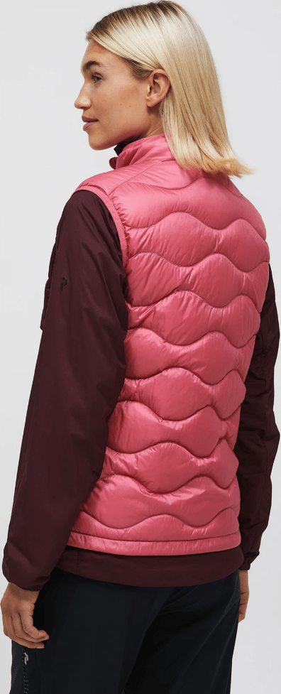 Peak Performance W Helium Utility Down Vest Mountain Blush/porto/ Peak Performance