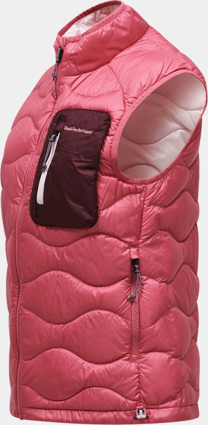Peak Performance W Helium Utility Down Vest Mountain Blush/porto/ Peak Performance