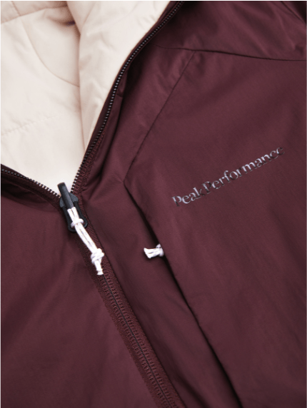 Peak Performance W Freelight Reversible Hood Porto/frosted Blossom/ Peak Performance