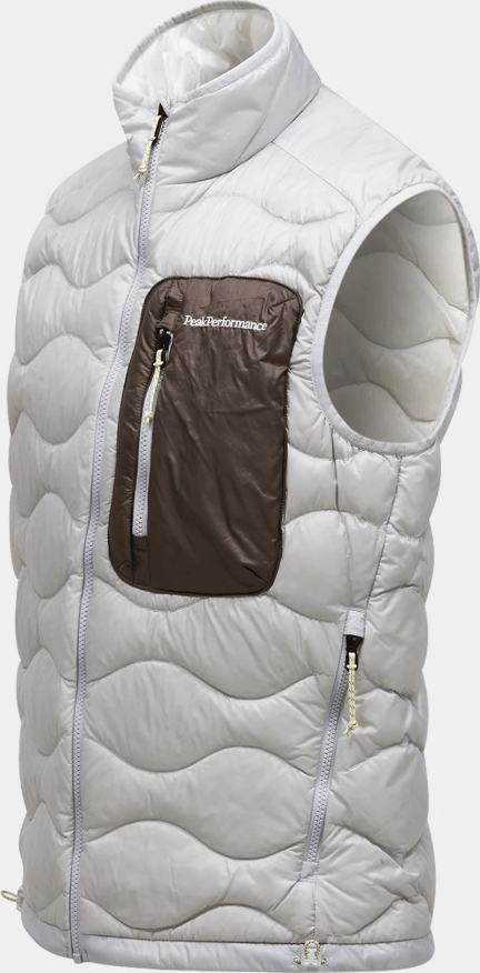 Peak Performance M Helium Utility Down Vest Antarctica/terrain Tan/ Peak Performance