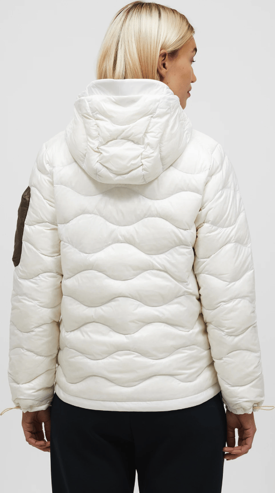 Peak Performance W Helium Utility Down Hood Offwhite/antarctica/ Peak Performance