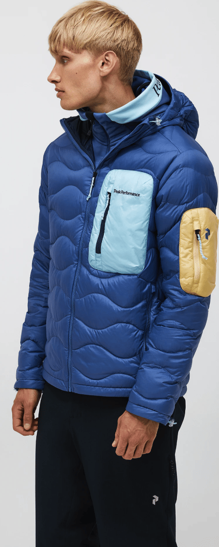 Peak Performance M Helium Utility Down Hood Summit Sky/snowmelt/ Peak Performance