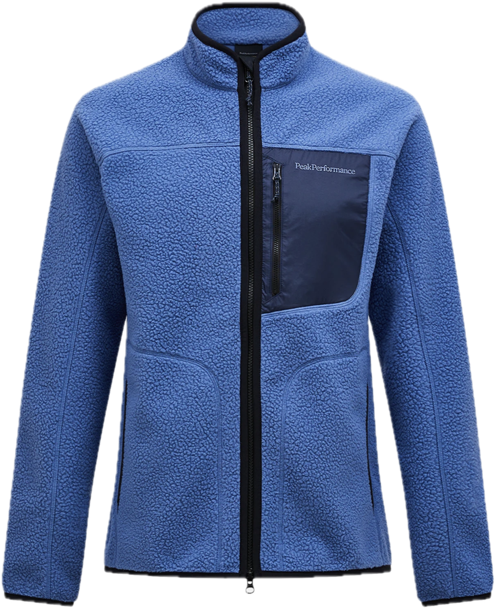 Peak Performance Men's Naturerush Pile Zip Jacket jackor