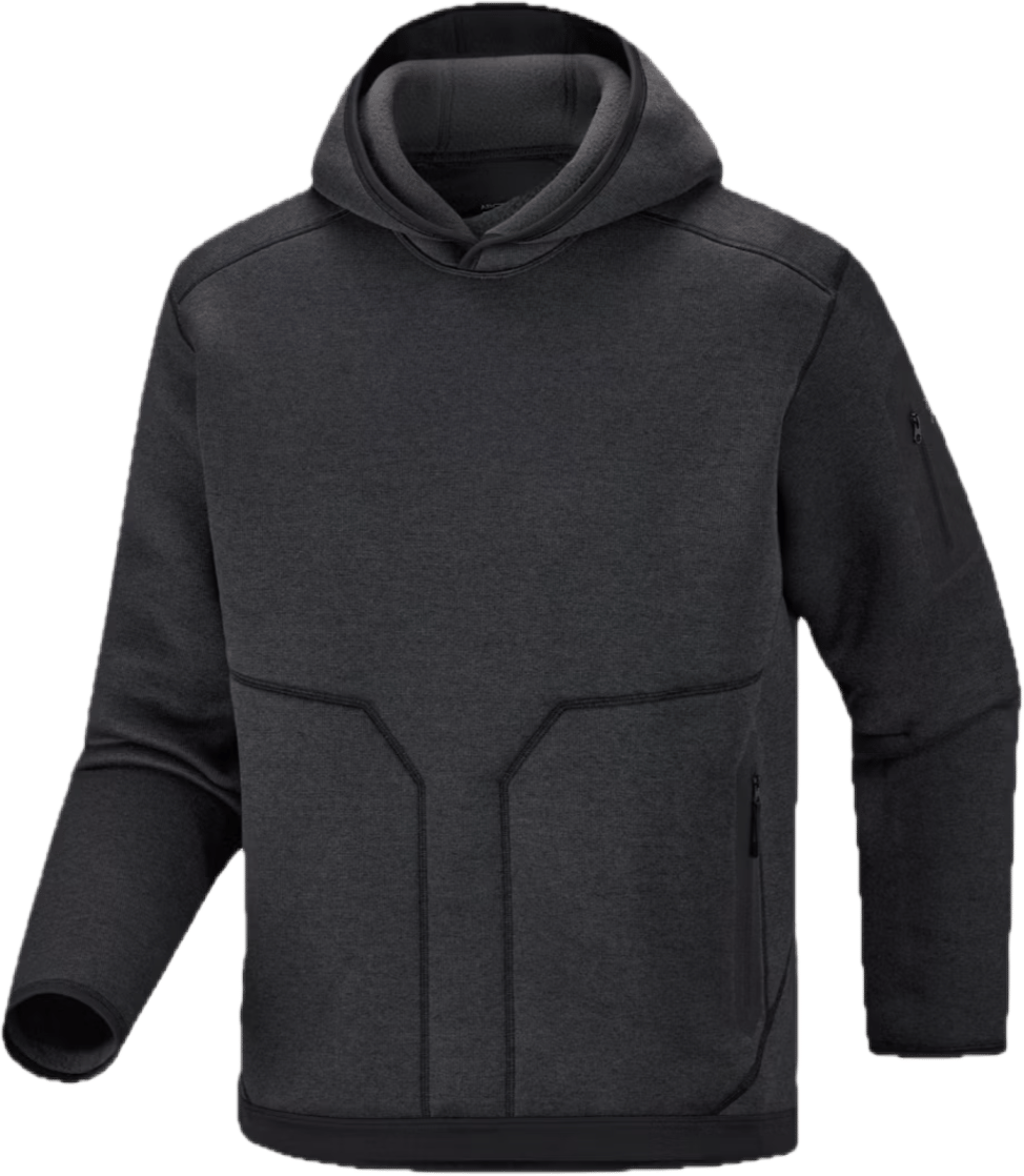 Arc'teryx Covert Pullover Hoody M Black Heather