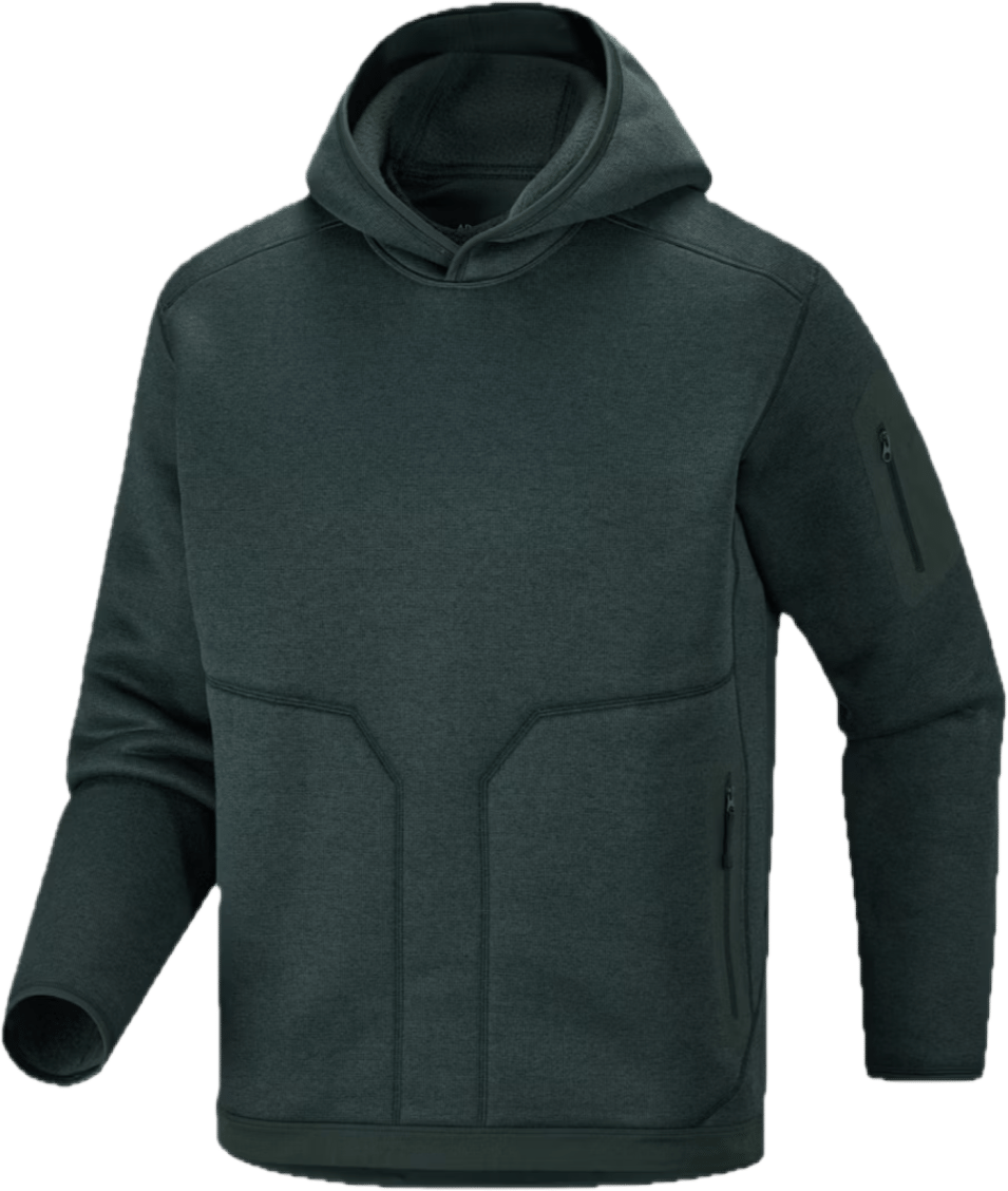Arc'teryx Covert Pullover Hoody M Dark Jade Heather