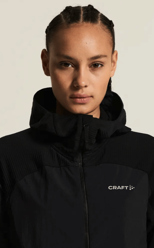 Craft Women's Subz Light Hood Sweater Black Craft