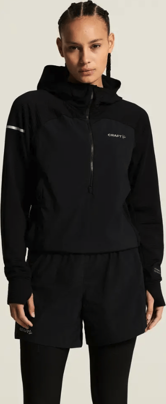 Craft Women's Subz Light Hood Sweater Black Craft