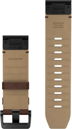 Garmin Quickfit - Fenix 9 Pro, 26mm Walnut Leather Garmin