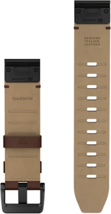 Garmin Quickfit - Fenix 9 Pro, 22mm Walnut Leather Garmin