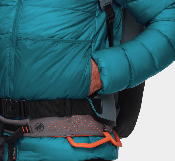 Mammut Broad Peak Pro In Hooded Jacket Men Deep Teal Mammut