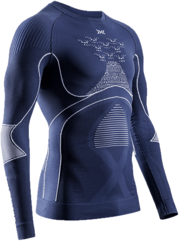X-Bionic X-Bionic® Energy Accumulator 4.0 Shirt Lg Sl Men Marine/optical White X-Bionic