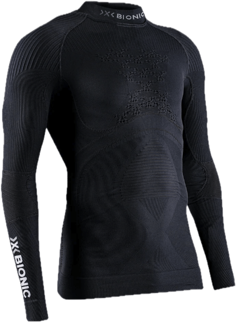 X-Bionic X-Bionic® Energy Accumulator 4.0 Shirt Turtle Neck Lg Sl Men Opal Black/arctic White X-Bionic