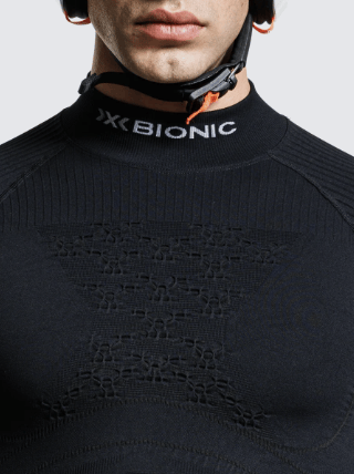 X-Bionic X-Bionic® Energy Accumulator 4.0 Shirt Turtle Neck Lg Sl Men Opal Black/arctic White X-Bionic