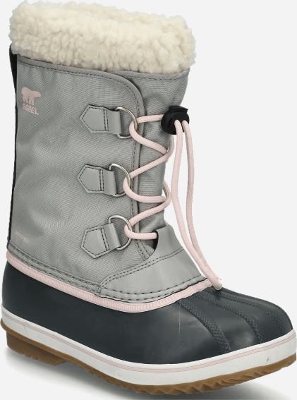 Sorel Big Kids Yoot Pac Nylon Wp Dove, Gum 2 Sorel