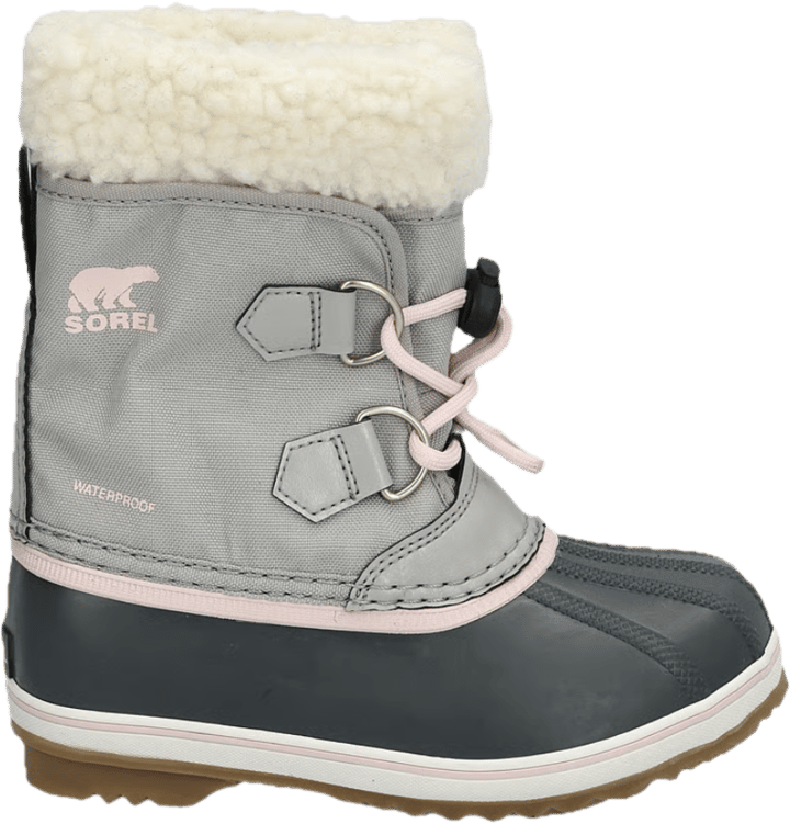 Sorel Little Kids Yoot Pac Nylon Wp Dove, Gum 2 Sorel