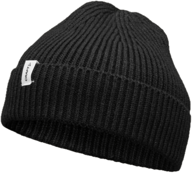 Craft Urban Rib Beanie Black