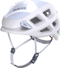 Blue Ice Blast Helmet White
