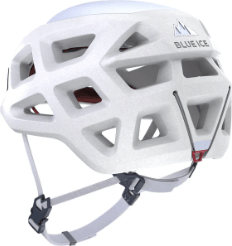 Blue Ice Blast Helmet White Blue Ice