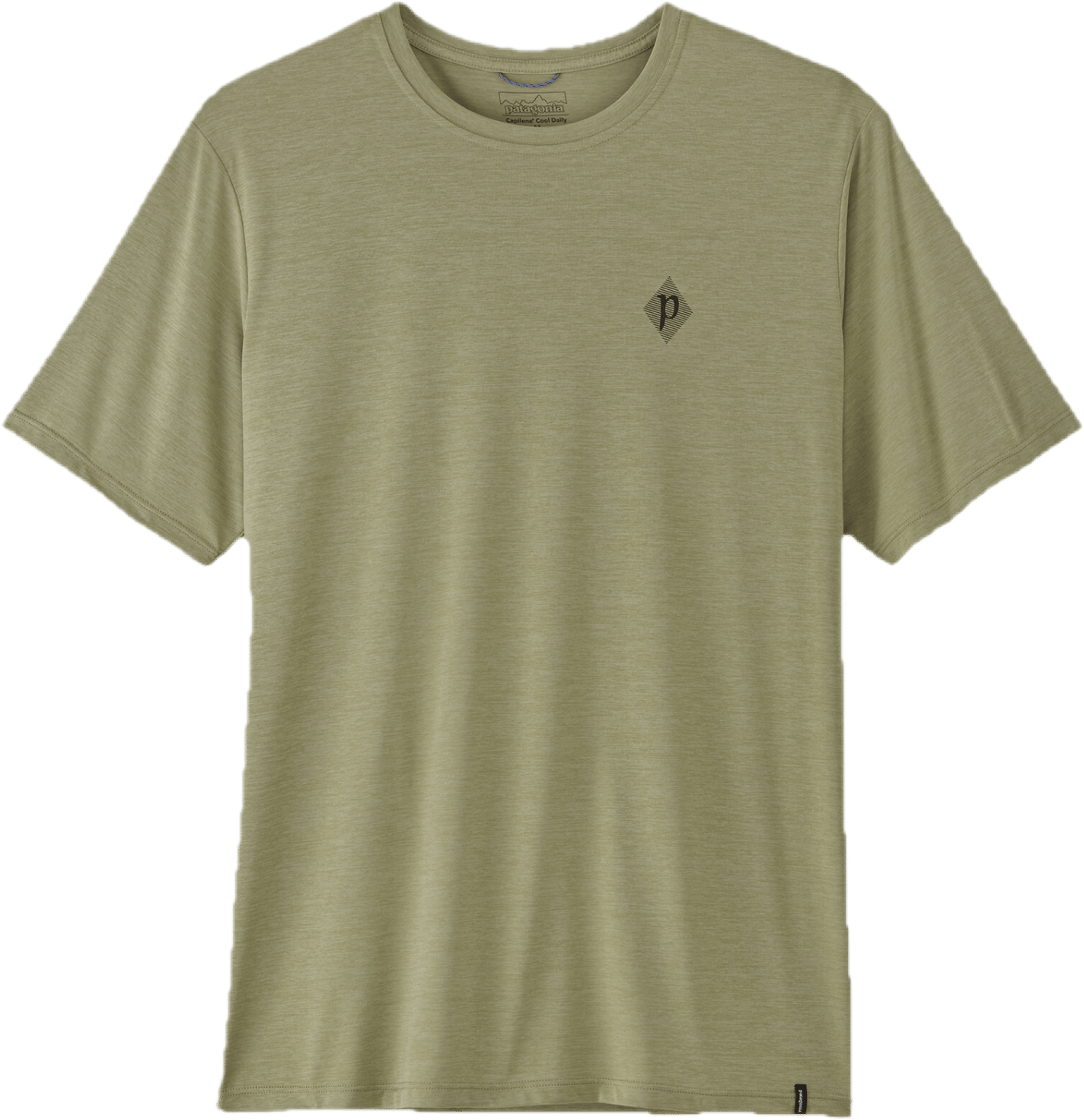 Patagonia M'S Cap Cool Daily Shirt - Hut Tripper Gumtree Green - Light Gumtree Green X-dye
