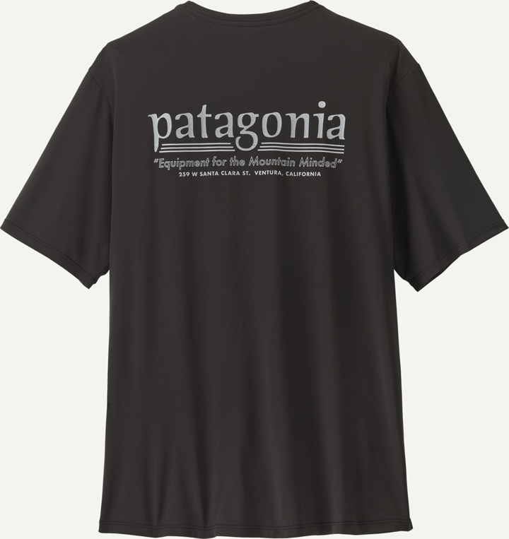 Patagonia M'S Cap Cool Daily Shirt - Hut Tripper Black Patagonia