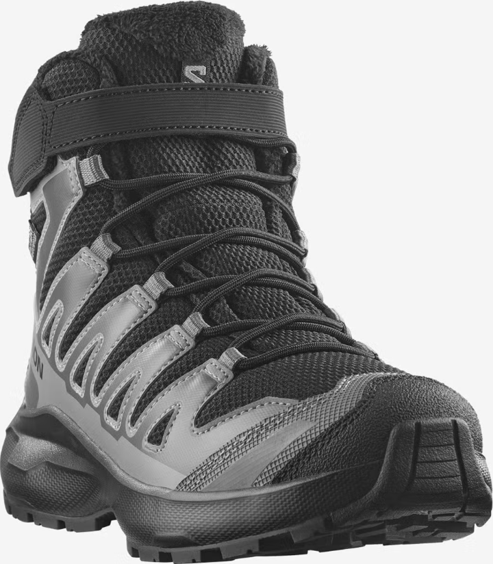 Salomon Xa Pro Winter Wp J Black / Castlerock / Cloudburst Salomon