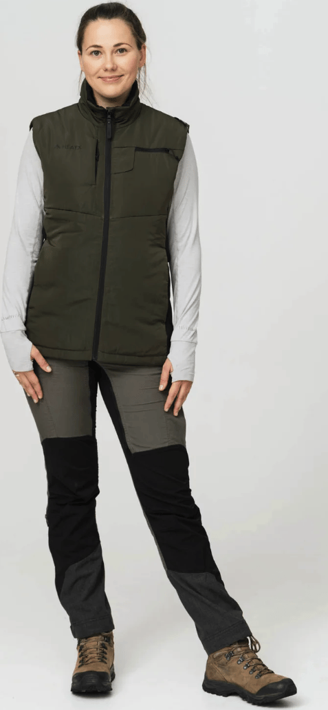 HeatX Hunt Vest Olive HeatX