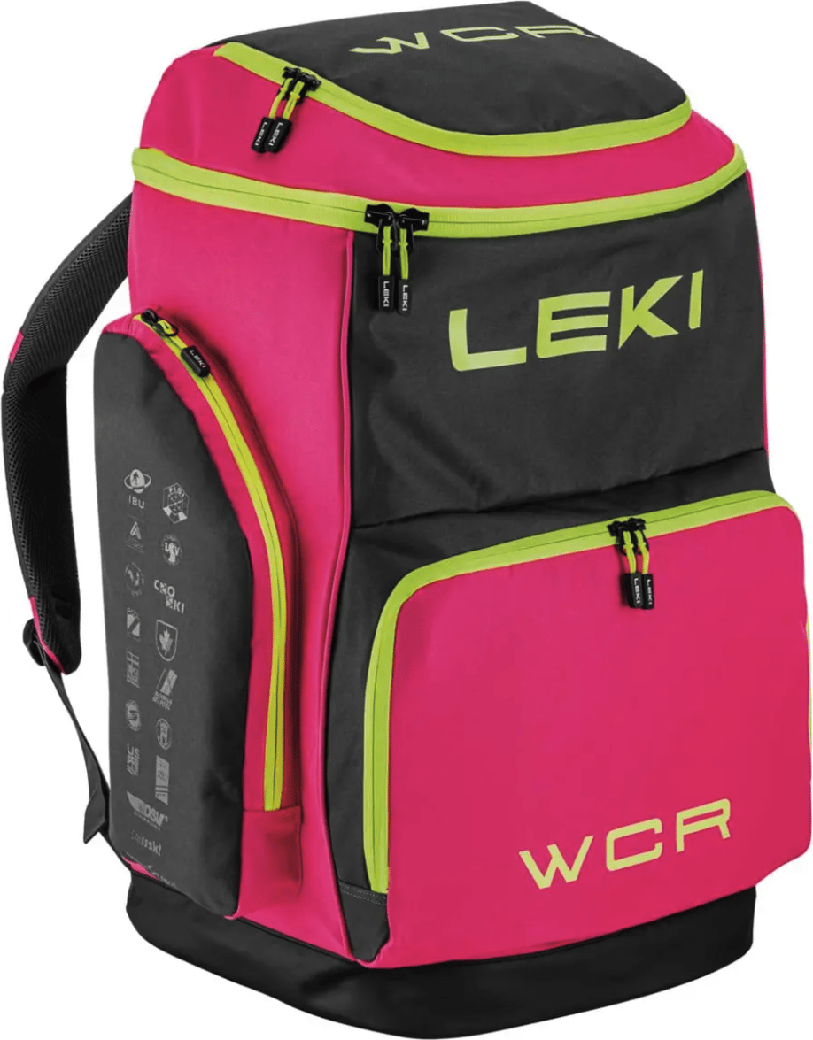 Leki Skiboot Bag Wcr / 85l  Neonpink-black-neonyellow