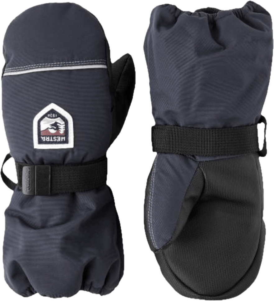 Hestra Kids' Wool Terry - Mitt Dark Navy
