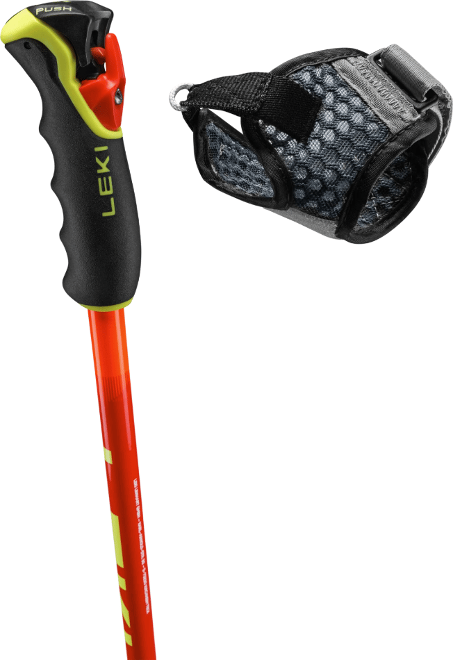 Leki Wyldbird Vario Tr Neonorange-bright Red-neonyellow Leki