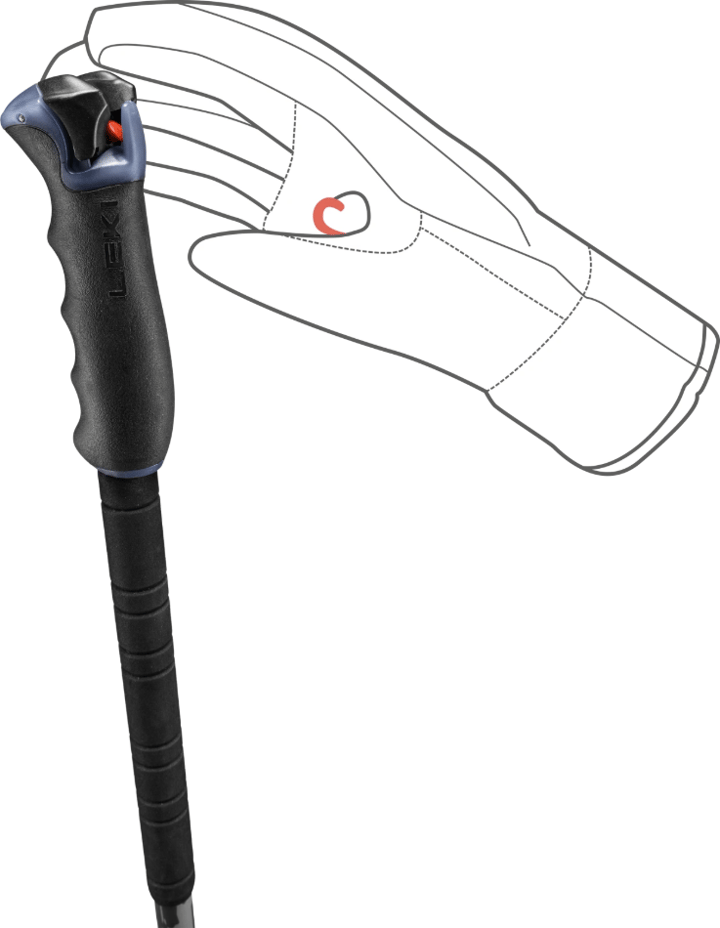 Leki Detect Vario Tr Xl Violet Leki