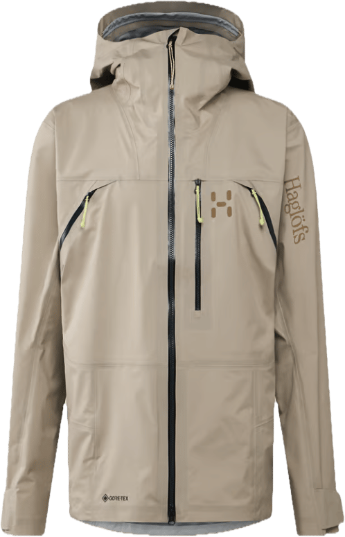 Haglöfs Nallo Touring Gtx Jacket Men Chalk Beige Haglöfs