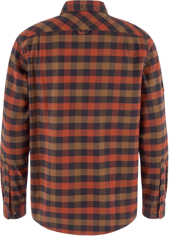 Fjällräven Men's Skog Relaxed Shirt Autumn Leaf/Wood Brown Fjällräven