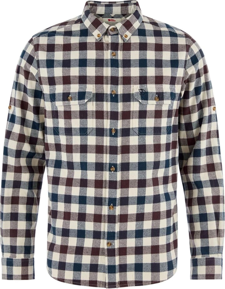 Fjällräven Men's Skog Shirt Chalk White-black Oak Fjällräven