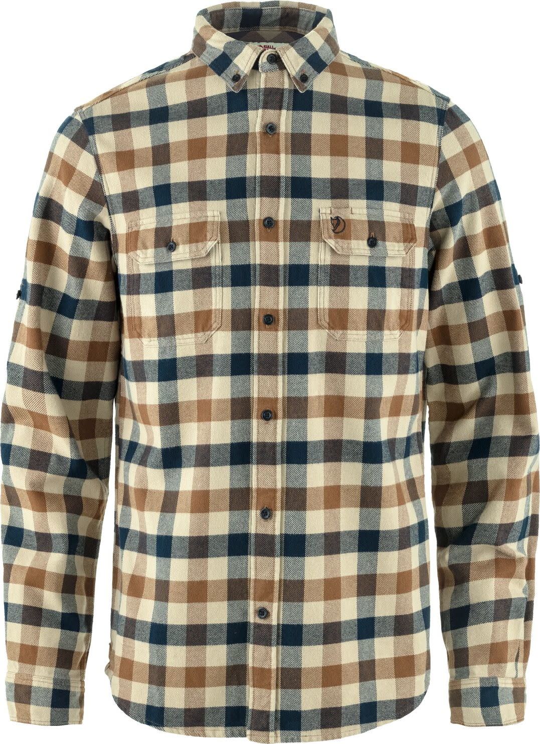Fjällräven Men's Skog Shirt Fossil-dark Navy