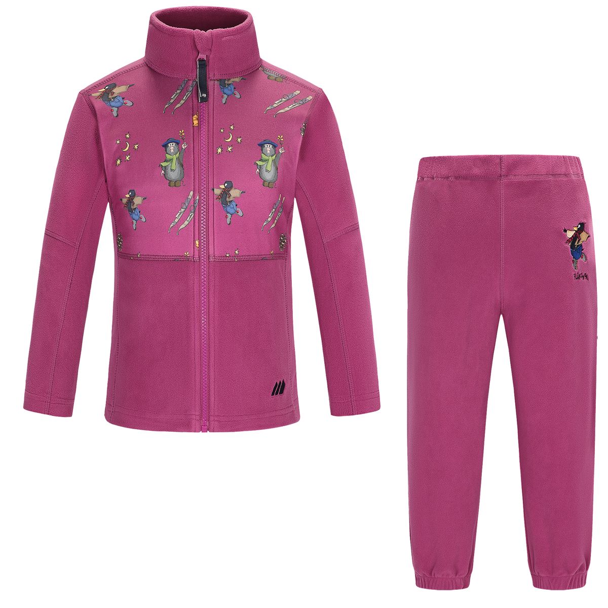 Skogstad K Alvdal Microfleece Sett Violet Quartz