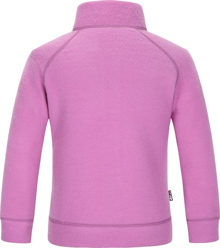 Skogstad Kids' Åsberg Soft Merinoull Jakke Bright Purple Skogstad