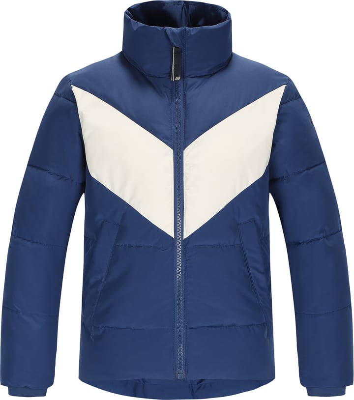Skogstad Kids' Buvika Vattert Jakke Denim Blue Skogstad