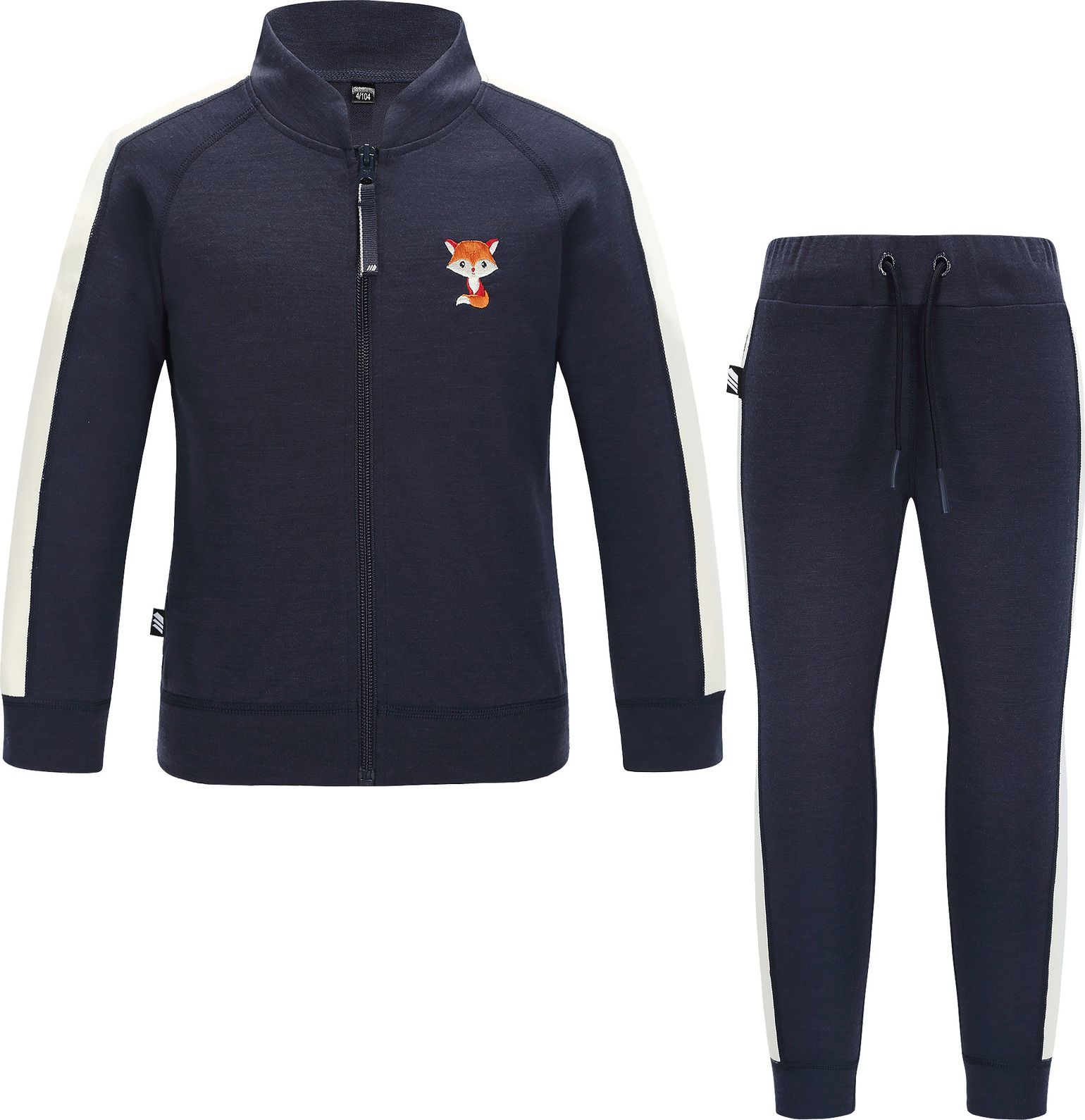 Skogstad Kids' Mogen Merinoull Blanding Sett Parisian Night