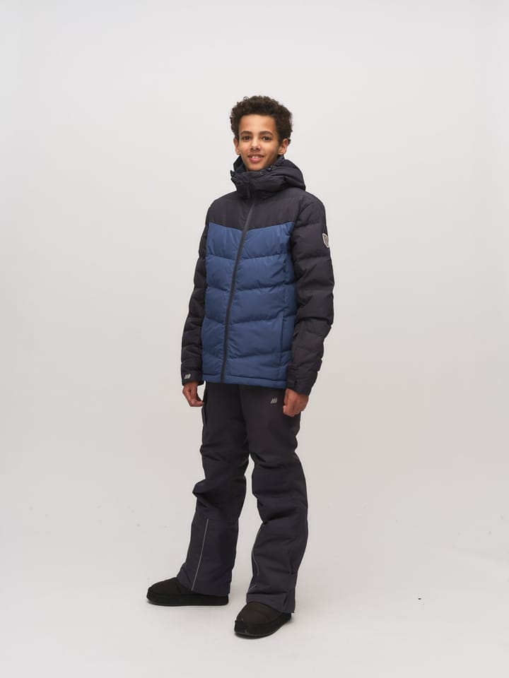 Skogstad J Hureset Dunjakke Denim Blue Skogstad