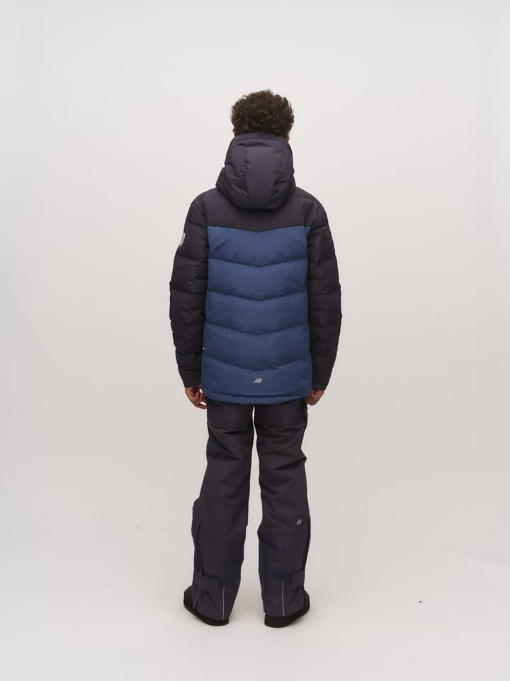Skogstad J Hureset Dunjakke Denim Blue Skogstad