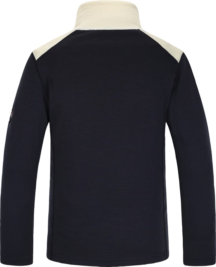 Skogstad Juniors' Gausta Merinoull Blanding Half-Zip Parisian Night Skogstad